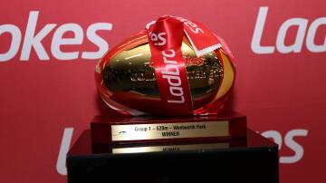 The prize they all crave - the Ladbrokes Golden Easter Egg. Picture supplied